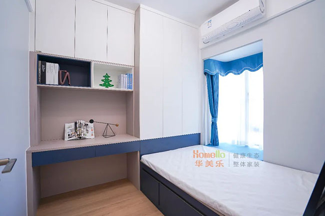 98㎡三居，現(xiàn)代風設(shè)計搭配實用原木軟裝，打造寬松且舒適的家